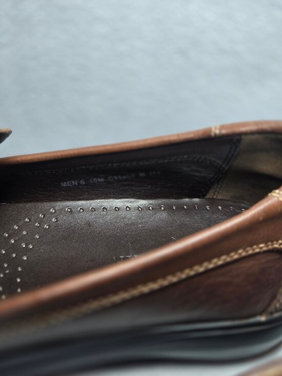 Cole Haan Brown Leather Loafers Size 10.5